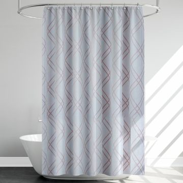 Cortina de Baño Zigzag