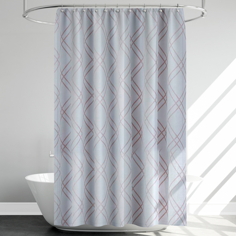 Cortina de Baño Zigzag