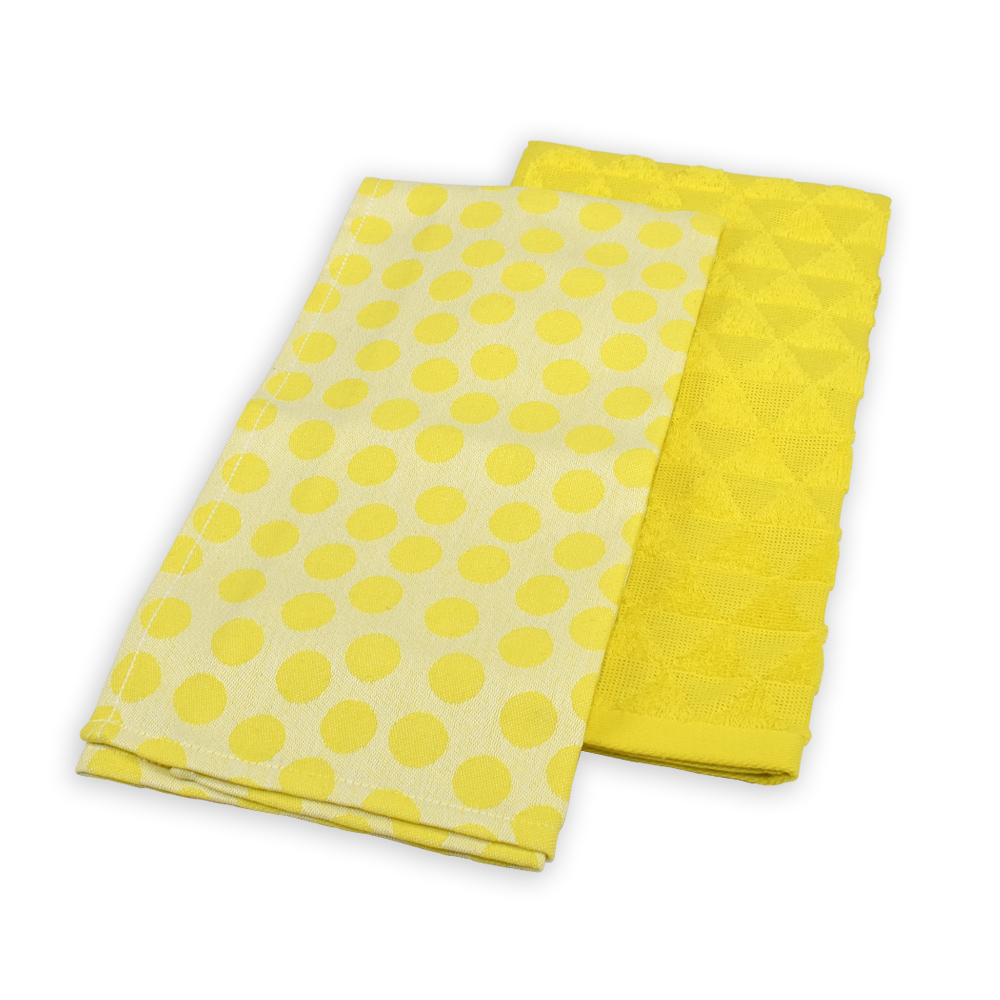 Set Paños Cocina Jaunes