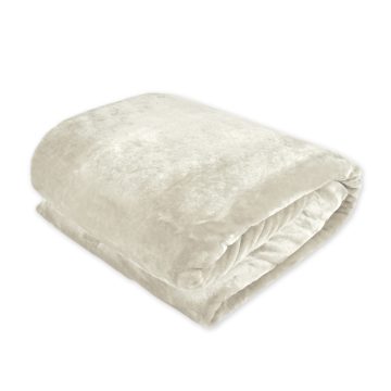 Frazada Soft Flannel White