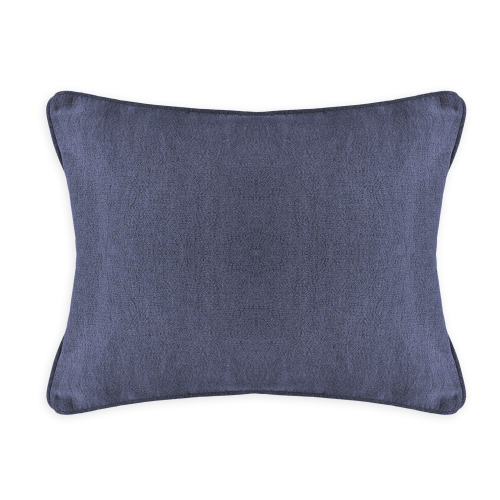 Cojín Lino Azul