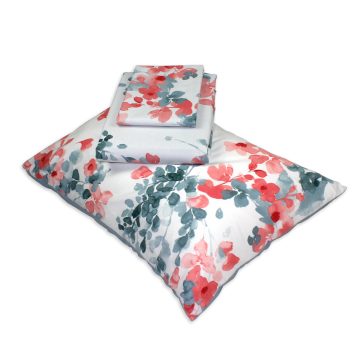 Funda Plumón Floral 220 Hilos