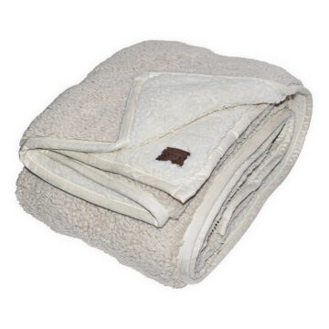 MANTA SHERPA LOM BEIGE 127X177