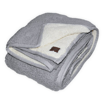 MANTA SHERPA LOM LIGHT BLUE 127X177