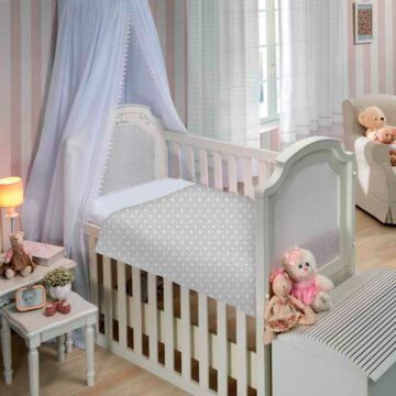 Colcha Cuna Alaska Gris