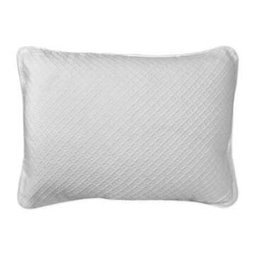 Funda Almohadón Aqua Blanco