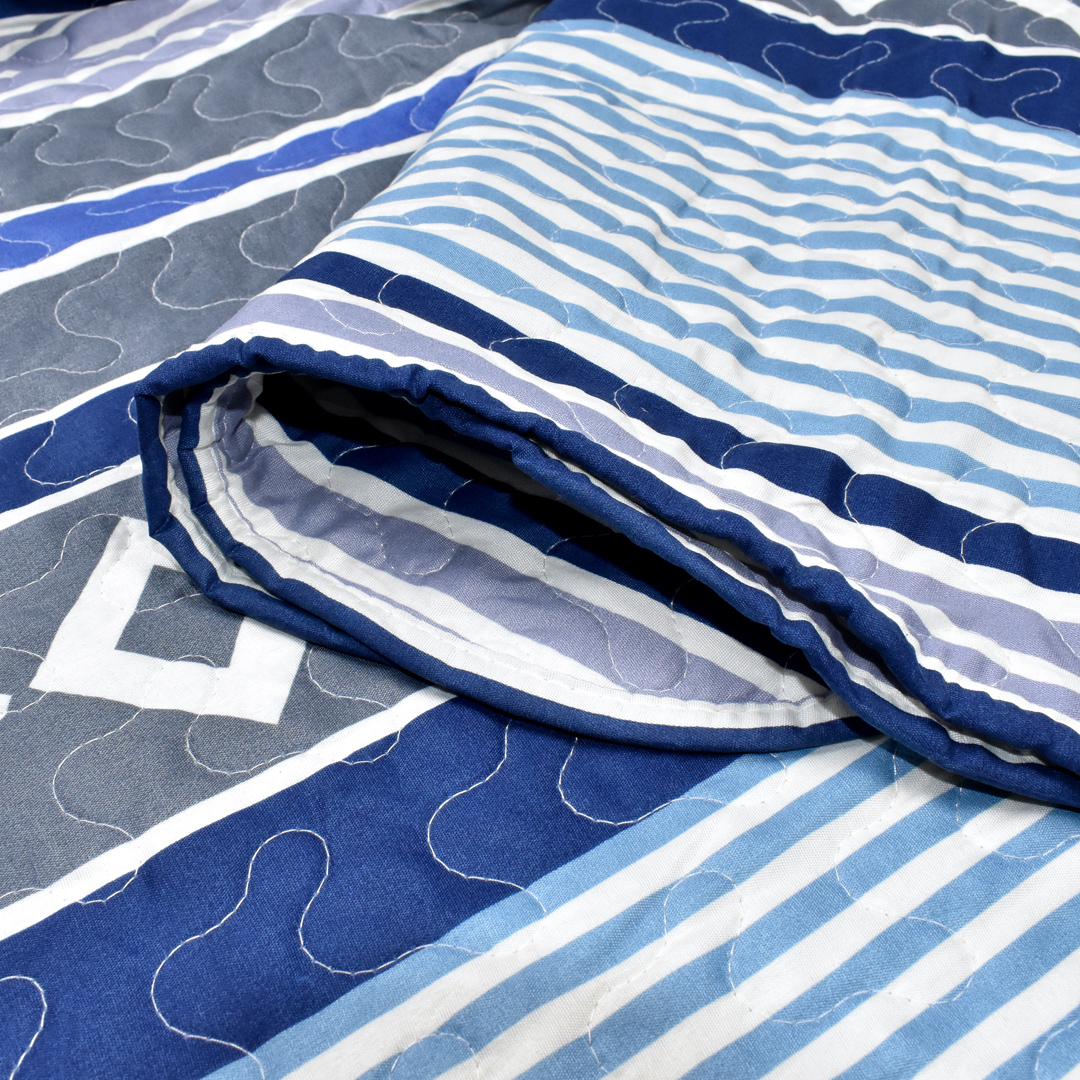 Quilt Microfibra Nogal - Imagen 2