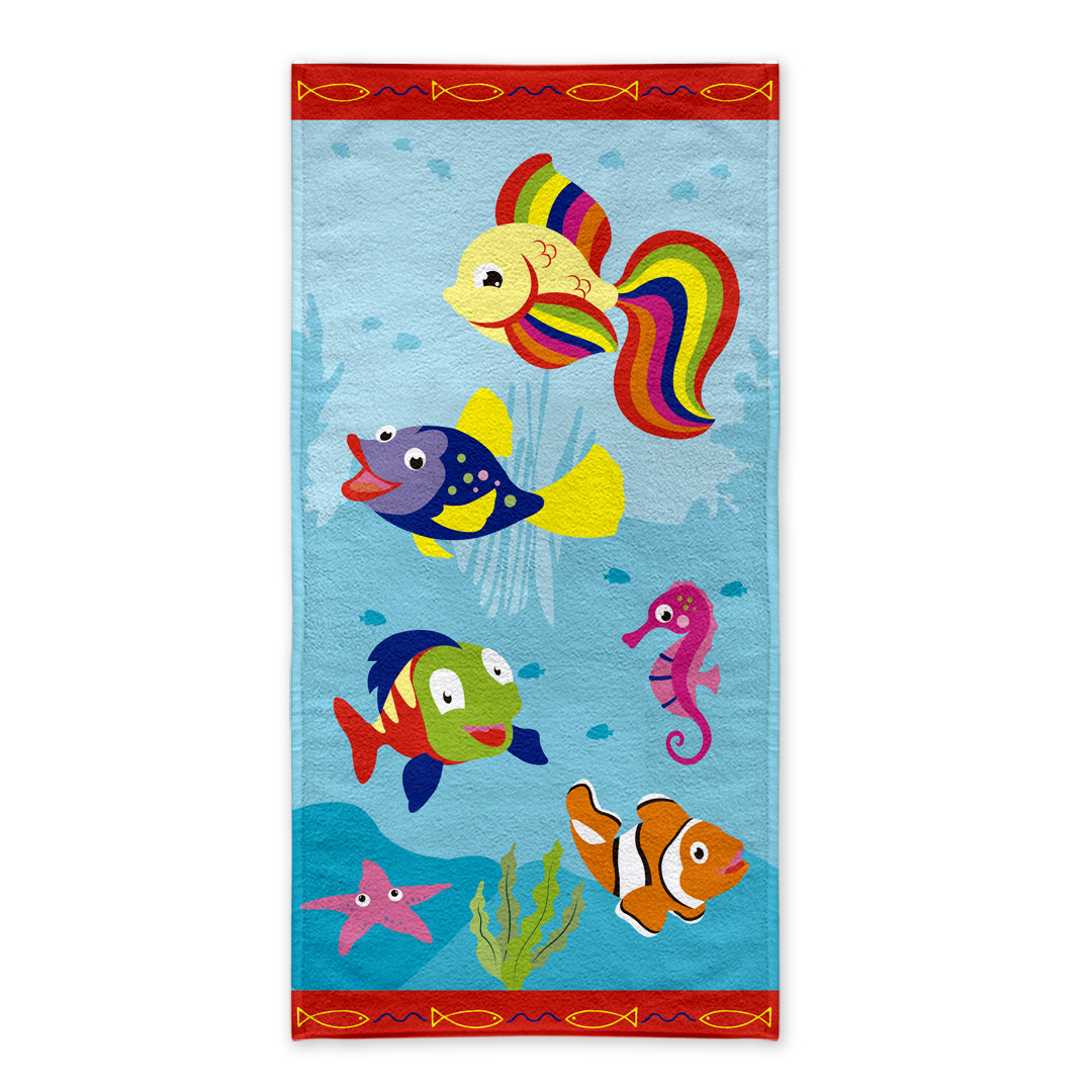 TOALLA PLA VEL 70X140 ACUARIO