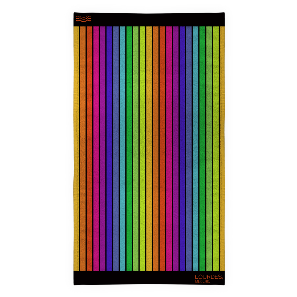 TOALLA PLA MEC/JAC 100X180 COULEURS