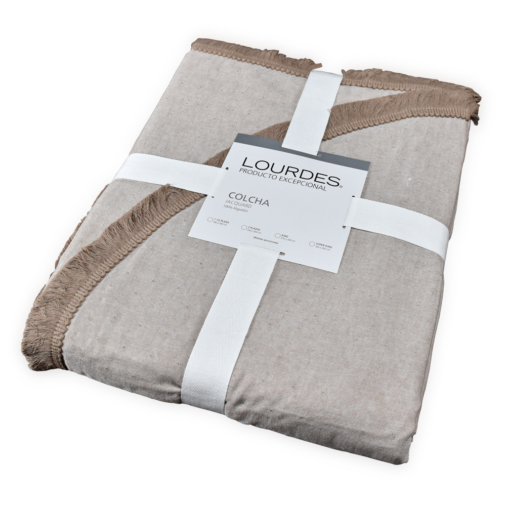 Colcha Alasca Taupe - Imagen 4